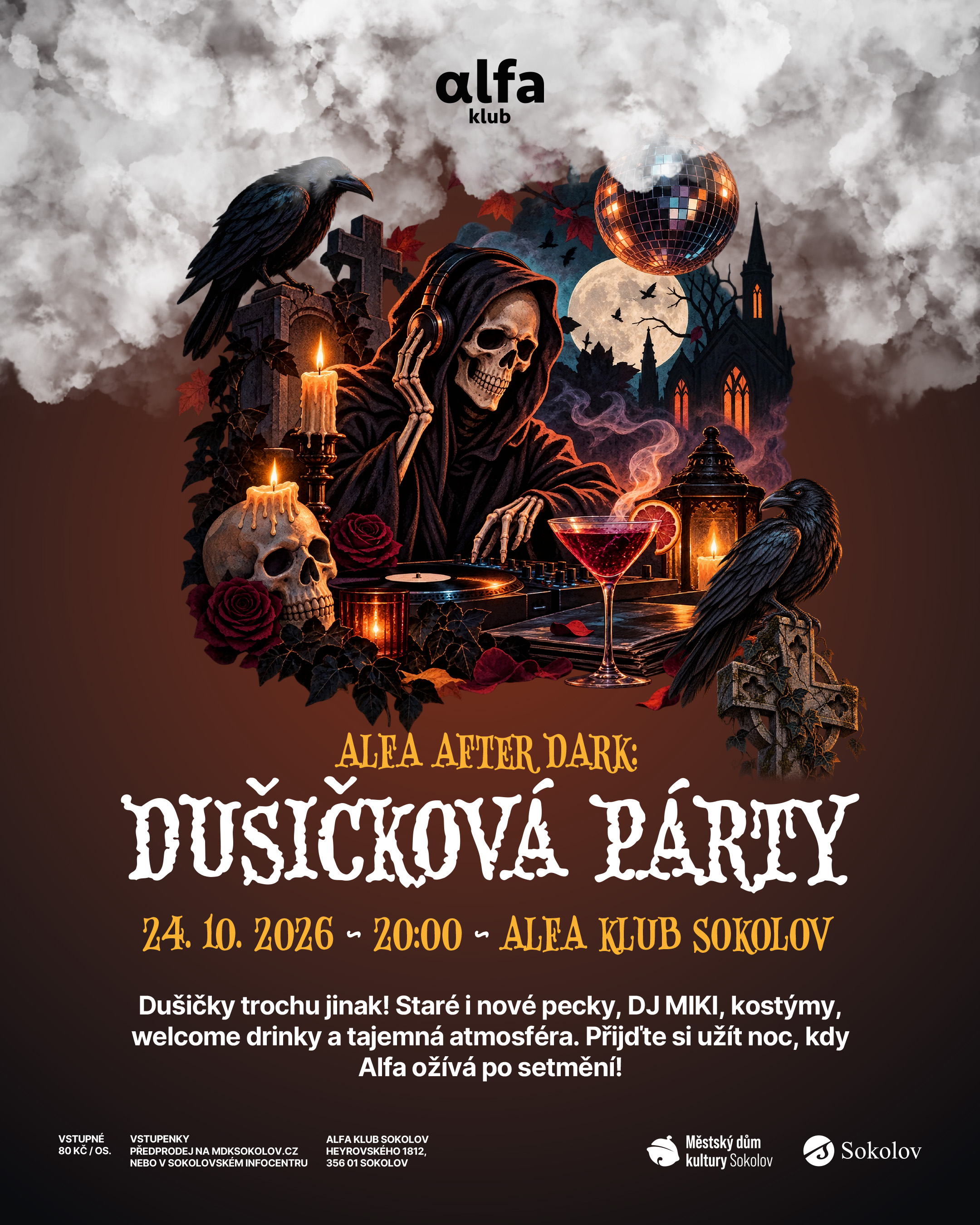 dušičková party