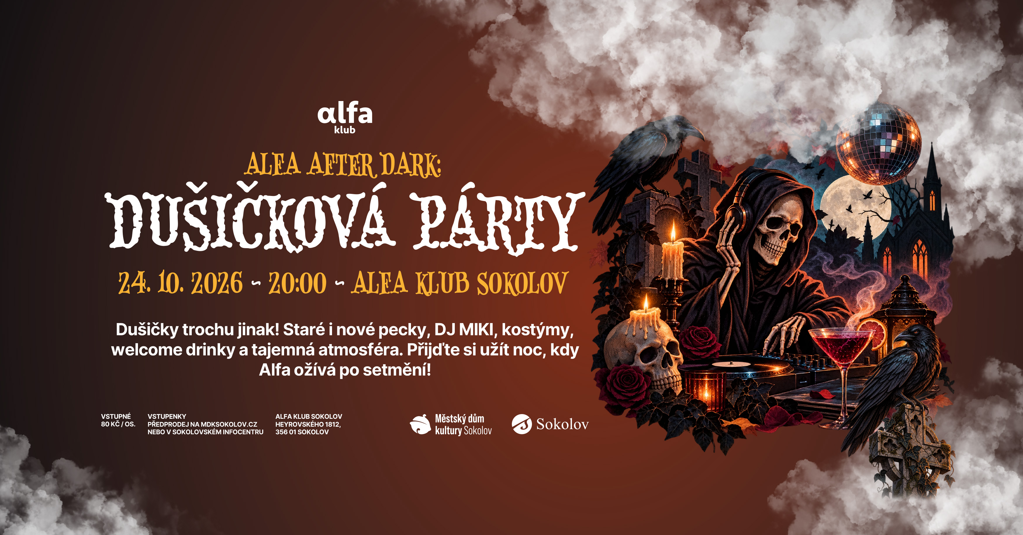 dušičková party