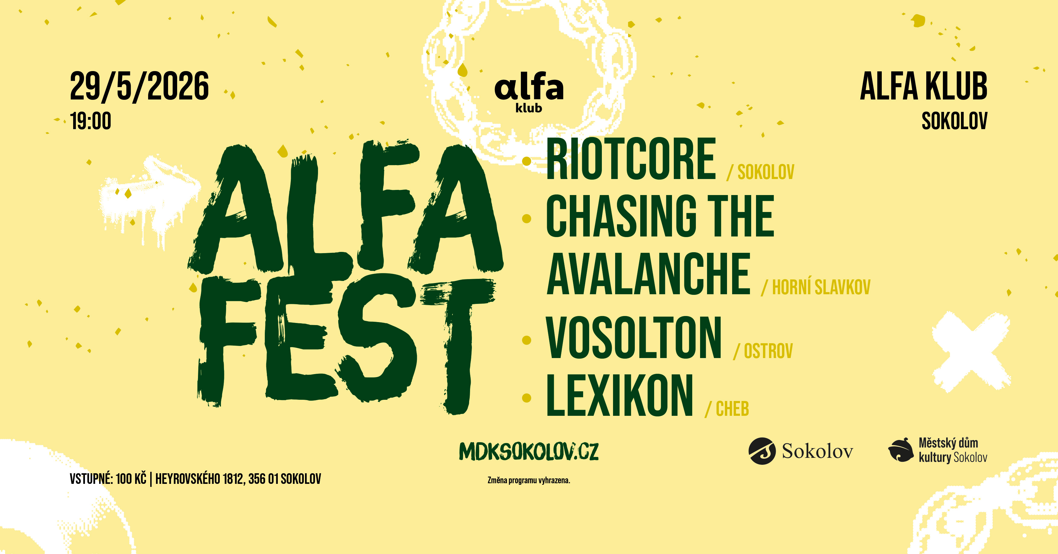 Alfa fest Květen